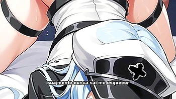 Anime Hentai - General Esdeath Sitting Hard On His Cock - Hentajoi
