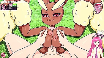 Pokemon Trainer In Wild Lopunny Offers Her Pussy To Her Laceyxitzal Animation) - Jazziuu