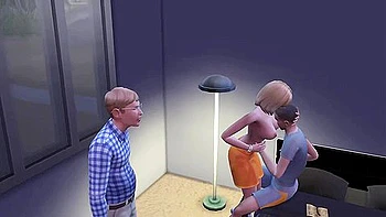 Cuck Is Furious When He Sees His Wife Having Sex With Two Guys With Sex Wife