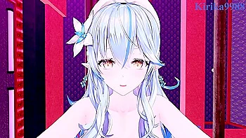 Lamy And I Have Intense Sex In A Secret Room. - Hololive Vtuber Pov Hentai - Yuki Hana