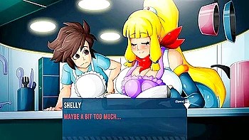 3d Animated, Mass Effect And Anime Hentai In The Solarion Project #4 - Kitchen Lesson