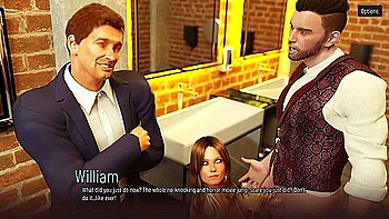 Golddigging Wife Fucks Random Bartender While Hubby Watch - Eleanor - Car Toon And Mia Mi