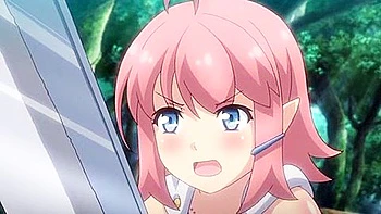 A beautiful big-breasted adventurer tries her best but gets raped by a slime, captured by a monster and penetrated.