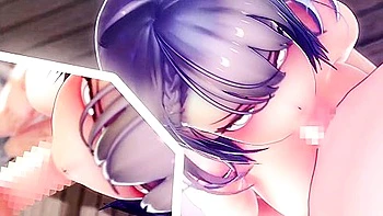 Hentai Yammy Girl Sucks Big Cock