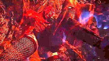 Khajiit Prostrates For Undead Use