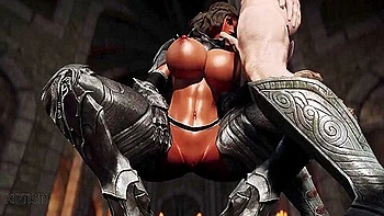 Babe Warrior Fucks Dragonborn 1