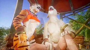 Wild Life - Feline Threesome