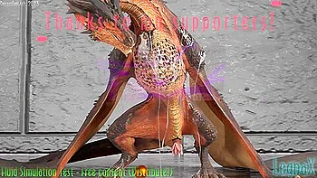 Tyrant Dragon Fluid Simulation