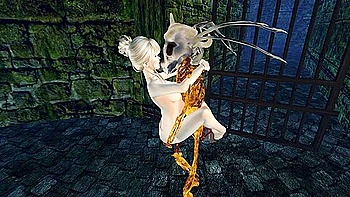 Human Female And Demonic Boner