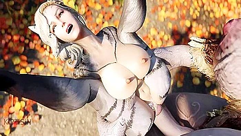 Cute Cat Girl Wants To Ride A Giant Futanari Cock 2