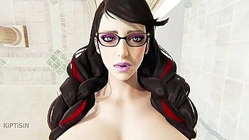 Sexy Curvy Bayonetta And Her Hot Sex In The Bath 3