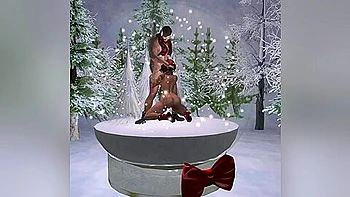 Naughty Nani - Snow Globe