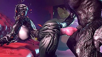 Werewolf Performs Anal On Thicc Warframe Slut