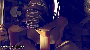 Briggite Happy Halloween Anal Fuck