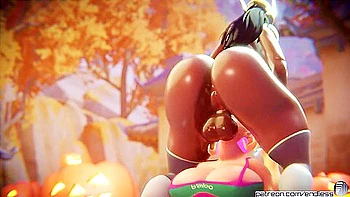 Symmetra Kitty Summer Blowjob