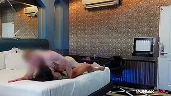 Aggressive Thai Amateur Gets Her Pussy Ready For Hardcore First Time Sex Scene