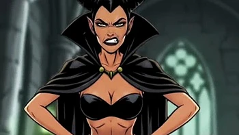 Maleficent Halloween Hentai: Magic Pumpkin MILF Fucks in 3D Cartoon