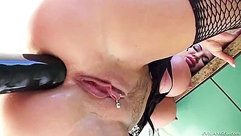 Buxom Brit Milfs Orgasmic Butt Fuck In The Kitchen