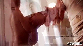 Silvia Saige - Big Tit Milf Strips And Sucks A Big Cock And Gets Pounded Doggystyle In The Bathroom