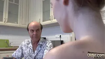 Deep doggystyle fuck with beautiful sexy teen