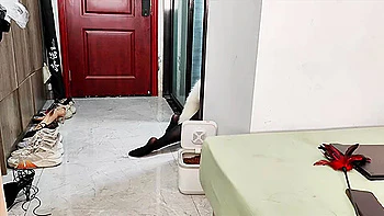 Asian Maid BDSM in bodystocking