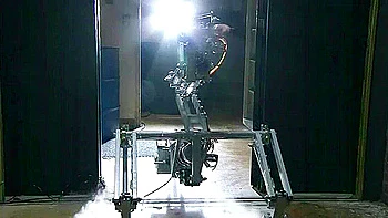 Vibrator machine insertion on a chair with legs spread