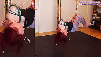 Semenawa Suspension Practice Ending With Vibrator Orgasms, Fun Times