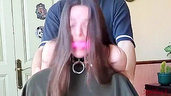 Lovers X - Sex Slave Handcuffed To A Chair Cums With A New Toy