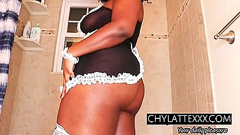 Horny Home Wrecker Ebony Maid Fucks You