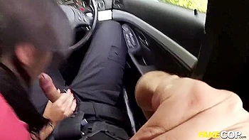 Two Coppers Have A Threesome With A Random Dogger With Big Boobs