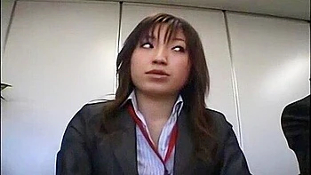 Her pants are taken off, a vibrator is inserted, and she squirts with fingering.