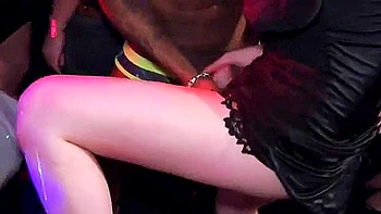 Full Length Disco Party And Group Fuck In The