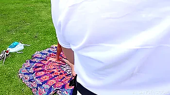 Outdoor Photoshoot With Fisting