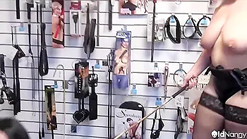 Curvy Busty Stepmoms Try Every Toy In The Sex Shop
