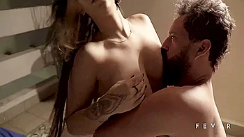 Fuck With Young Brunette Ends With A Lot Of Milk