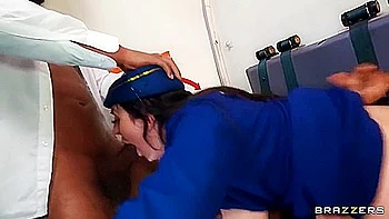 This Flight Attendant Fucks