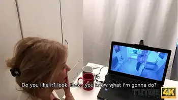 TUTOR4K. Man prefers sex with mature women and has temptation plan for tutor