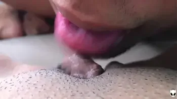 Close Up Khalessi Big Clit Erection Wet Pussy Licking Till Cum In His Mouth