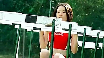 Horny Japanese chick Natsumi Miyamae in Exotic Fingering, Sports JAV movie