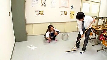 Horny Japanese model Rena Konishi, Chika Arimura in Fabulous teens 18+ JAV video