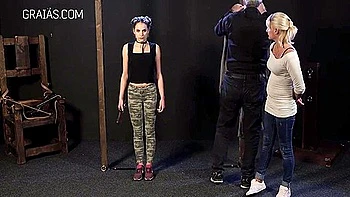 Life With Dr Lomp - Rough Boob Punishment With Whipping And Nailing