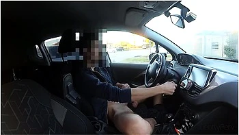 Dick Flash Car. A Good Hard Cock For A Woman Who Passes By And Looks