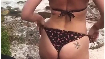 Summer Rose And Marc Rose In British Milf Holidaymaker Sucks And Fucks On The Beach In Cancun