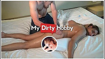 Banging Hot Blonde Mila-hase Gets An Oil Massage Which Ends With A Hardcore Fuck