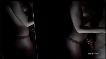 Mirror Sex With A Sexy Schoolgirl On A Tinder Date