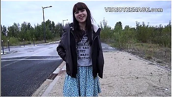 Luna Rival In Shy 18 Years Old Teen Does Her First Casting