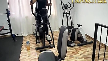 Technician Fucks An Athlete In The Gym