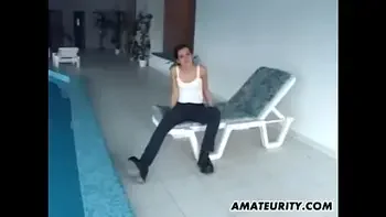 Naughty amateur teen gets anal fucked and takes cum in her mouth