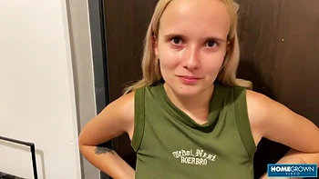 Hot Sex In The Stairwell! - Lolipop & Mark Pirson