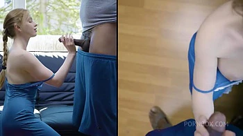 Lena Rides Like Crazy On The Bbc & Mouth Full Of Cum